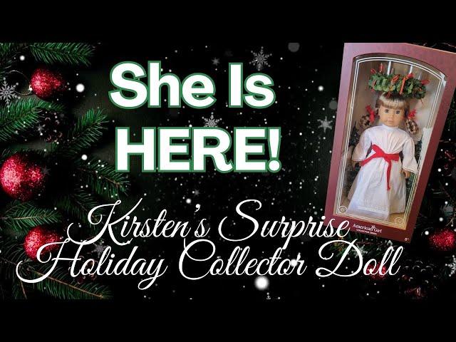 American Girl Kirsten Collector Doll is HOME!