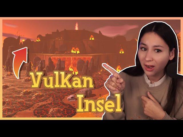 Eine Vulkaninsel?! Was ist denn hier los? 5 Sterne Inseltour - ANIMAL CROSSING NEW HORIZONS