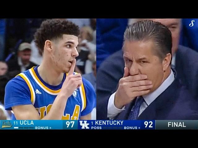 When Lonzo Ball & UCLA Took Down No. 1 Kentucky At Rupp Arena!