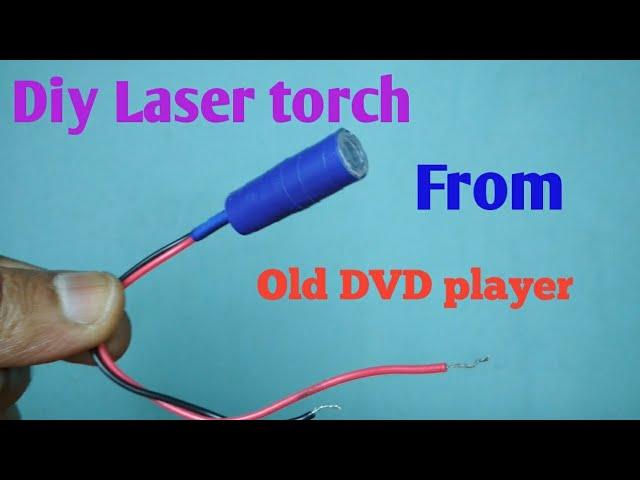 Homemade laser torch