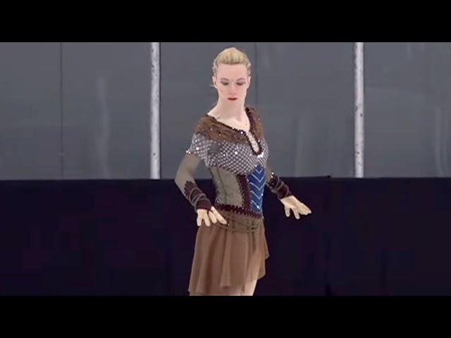 Sonja Hilmer | Senior Women Free Skate | 2025 Midwestern Sectional Singles Final