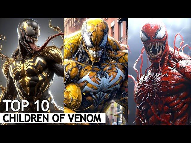 Top 10 Venom Children: The Most Powerful Offspring Revealed | BNN Review