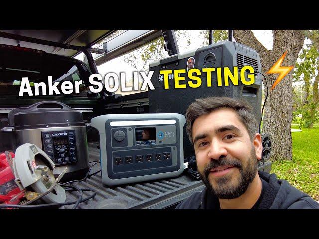 Best For CAMPING: Anker SOLIX C1000 Power Station ️