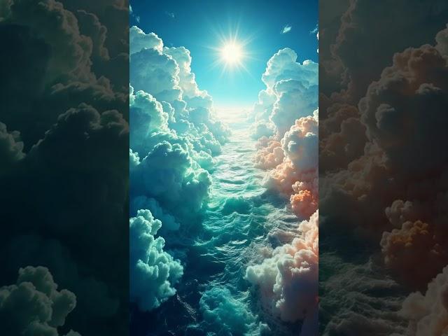 A beautiful cloud