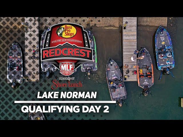 Bass Pro Tour | REDCREST | Lake Norman | Qualifying Day 2 HIGHLIGHTS