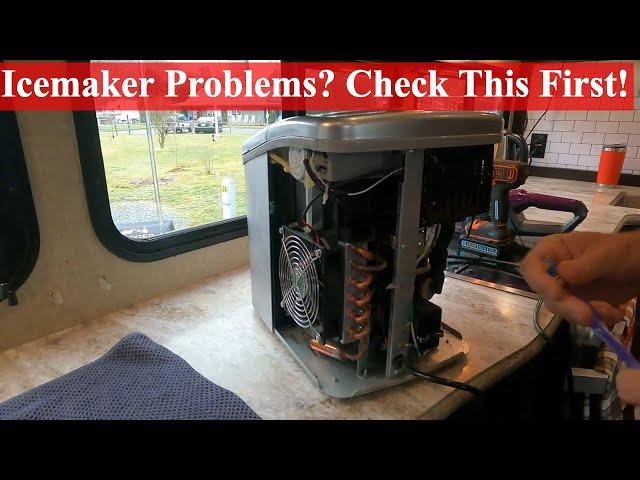 Troubleshooting A Portable Ice Maker | Check This First!