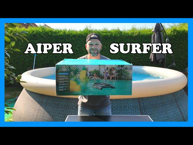 Aiper SURFER S1 der PERFEKTE Pool Skimmer Roboter mit APP und SOLAR im Test | PapasVlog