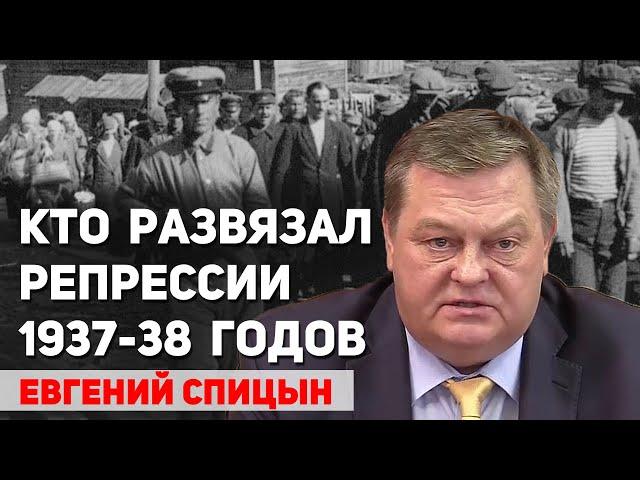 Сталин не имел отношения к репрессиям 1937-38 годов, он сам «висел на волоске». Евгений Спицын