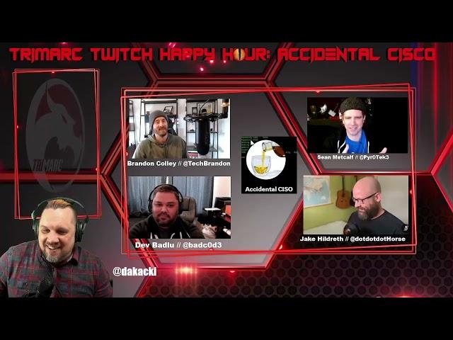 Twitch Happy Hour: Accidental CISO