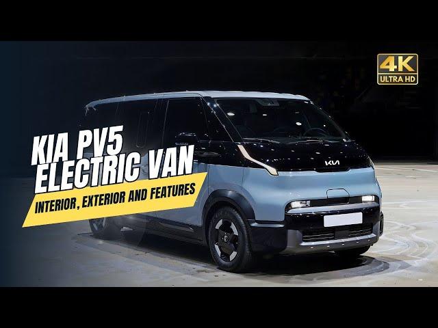 2026 Kia PV5 Electric Van - Designed for the Future of Family Adventures