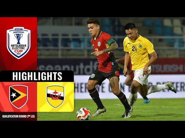  TIMOR-LESTE 0-0 BRUNEI DS  | #MITSUBISHIELECTRICCUP 2024 QUALIFICATION ROUND