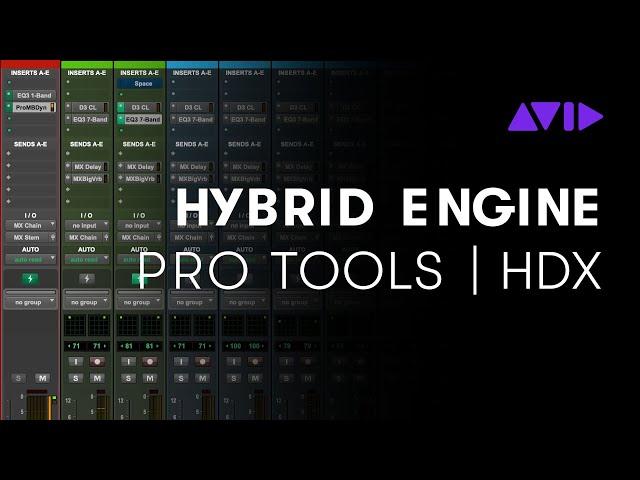 The Hybrid Engine for Pro Tools | HDX