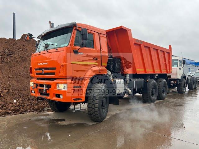 Самосвал КАМАЗ 65222-26012-53 (20т. 16м3. 6х6. ДВС. КАМАЗ 400 лс. КПП 1820TO. ZF16. МКБ. МОБ. ТНВДА)