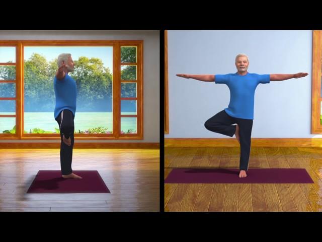 Yoga with Modi: Vrikshasana Hindi