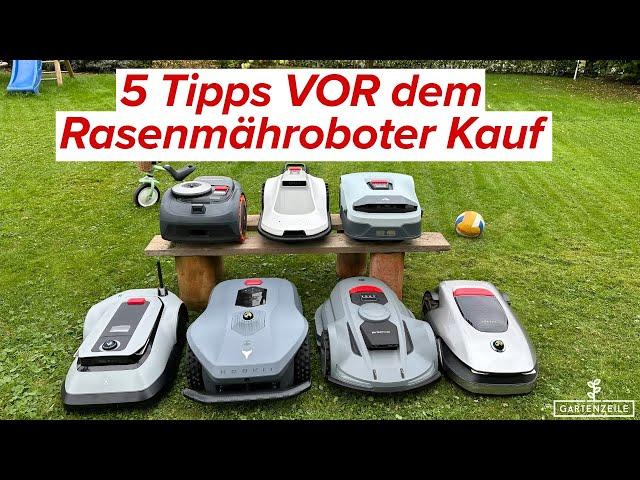 5 Tipps bevor du dir deinen Rasenmähroboter kaufst! Kaufratgeber Saison 2025!