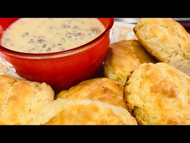 Biscuits n Sausage Gravy