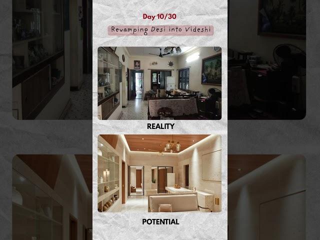 day 10/30 of transforming Desi into Videshi Indian home transformation