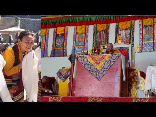 welcome to khen Rinpoche la Dalhousie #tibetanvlogger #pemawangmo