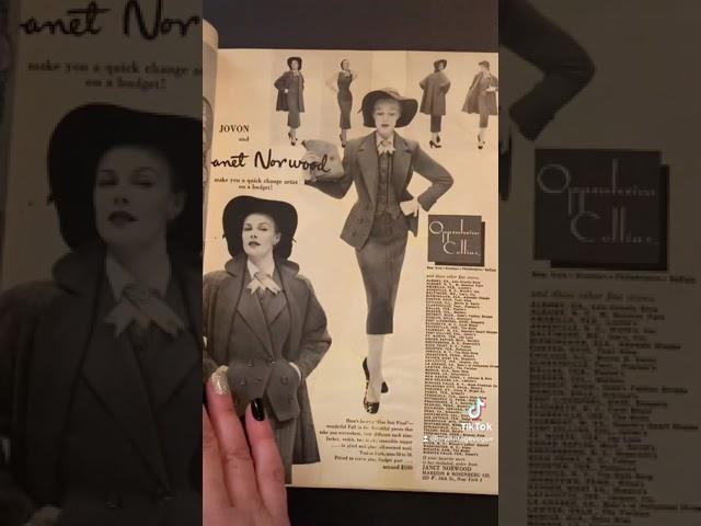 Glamour Magazine August 1950