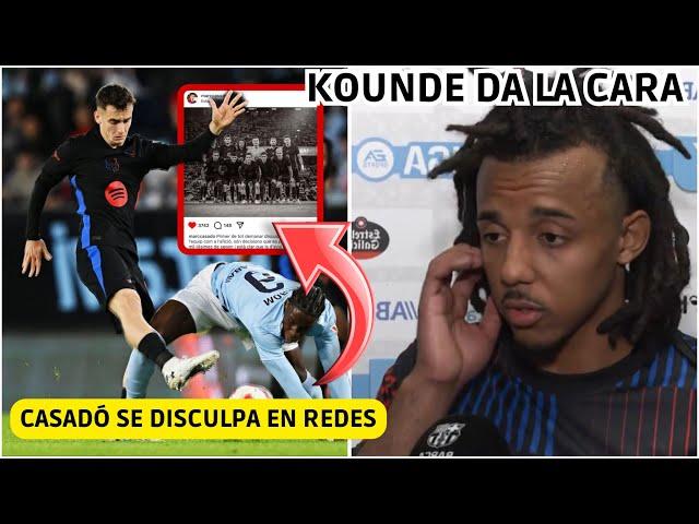  BRUTAL CASADÓ en REDES tras EL PINCHAZO del BARÇA - KOUNDE DA LA CARA y DE JONG el GRAN SEÑALADO