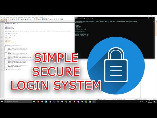 How To Setup KeyAuth Python Login System