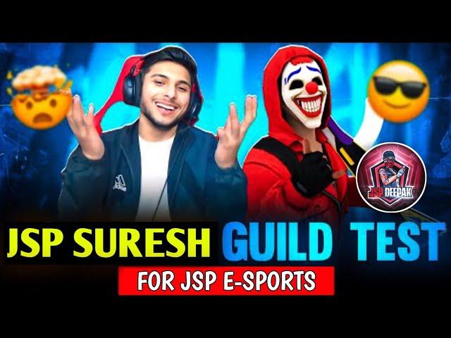 JSP SURESH GUILD TEST FOR JSP E-SPORTS || @jspdeepak7273