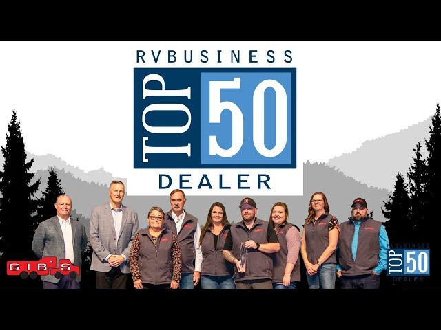 2023 RV Business Top 50 Humanitarian Award Acceptance - Gib's RV Superstore