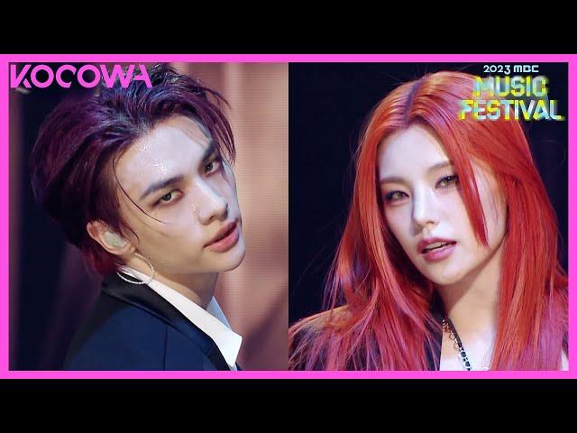 YEJI X HYUNJIN - River + Play With Fire | 2023 MBC Music Festival | KOCOWA+