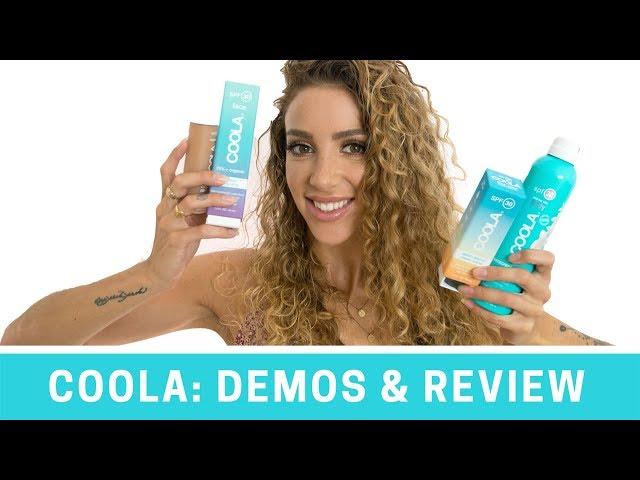 COOLA Review & Demo of 8 DIFFERENT Products | Vegan, Cruelty-Free, Organic Sun Protection