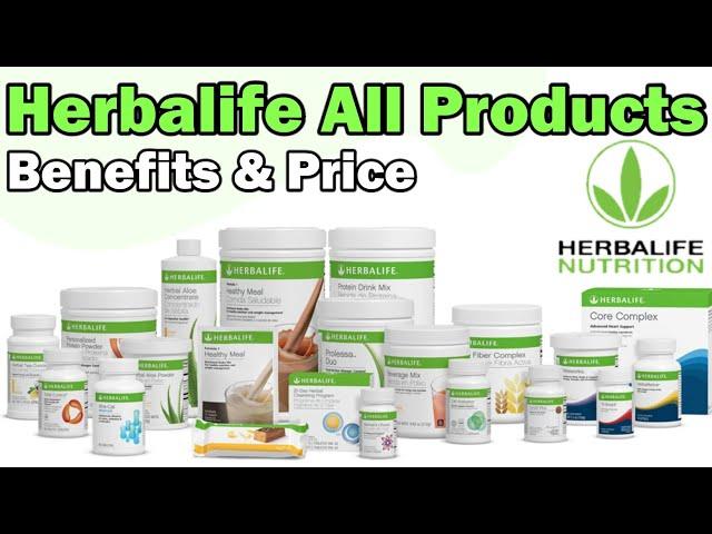 Herbalife All Products Details with Price | Herbalife Nutrition Products List