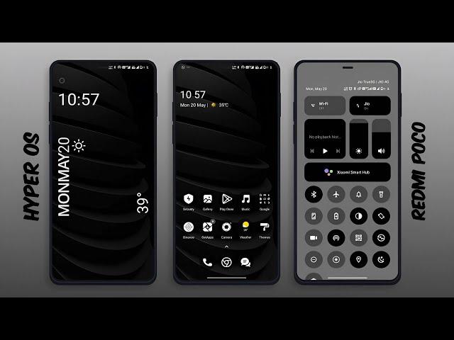 Top 3 New HyperOS Themes for Xiaomi,Redmi,Poco | New HyperOS themes