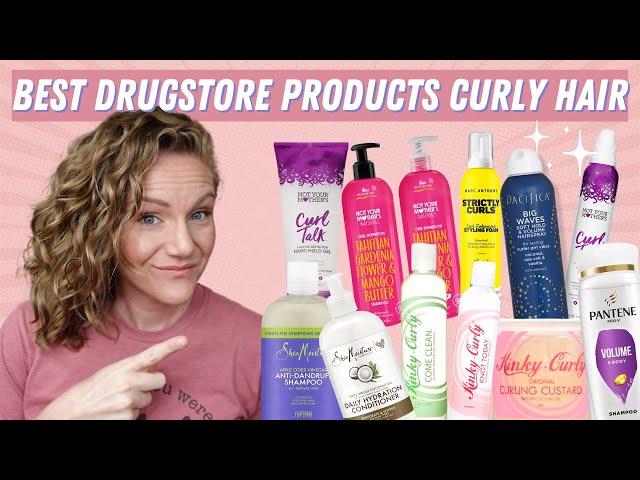 Best Drugstore Products for Healthy Curly Hair