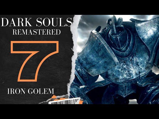 DARK SOULS™  REMASTERED Gameplay Iron Golem bossfight