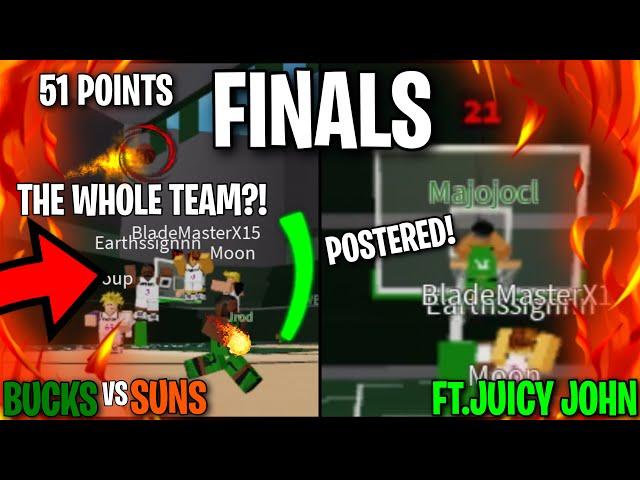 UNSTOPPABLE DUO NBA FINALS IN ROBLOX PHENOM! [ft.Juicy John]