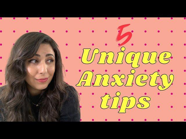 5 UNIQUE Anxiety tips | Mental Health Over Coffee | Micheline Maalouf #anxietytips #Mentalhealth