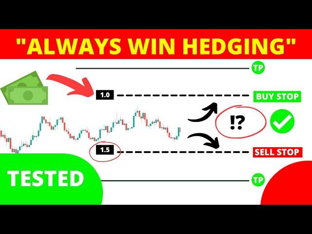 I TESTED Hedging Trading Strategy with an EA | Scalping Trading Strategy | 100% Win Rate Strategy