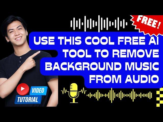 AI remove background music from audio
