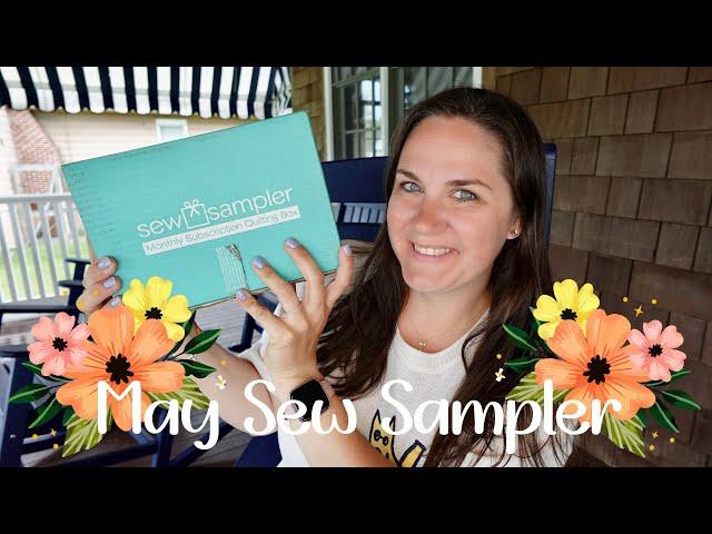  2025 MAY Sew Sampler | Fat Quarter Shop | UNBOXING #modafabrics @CorianderQuilts