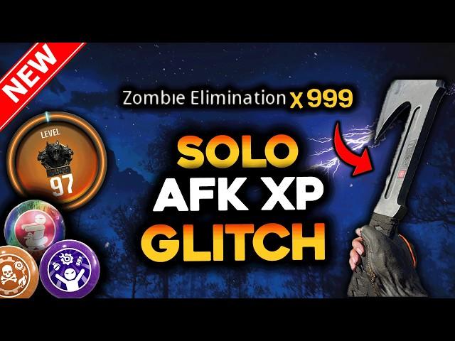  *NEW* SOLO AFK UNLIMITED XP GLITCH BO6 - ROUND 999, XP, GOBBLEGUMS - BO6 ZOMBIES GLITCHES