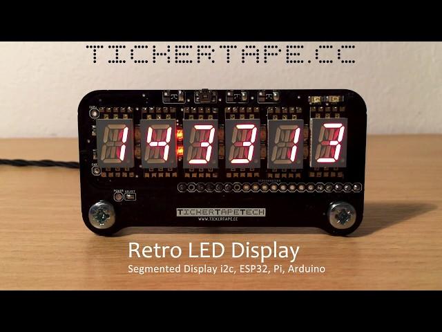 TickerTape Retro Display