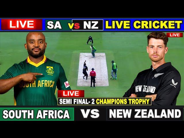 Live: SA vs NZ, Semi Final 2 | Live Scores & Commentary | South Africa vs New Zealand | Last 5 Over