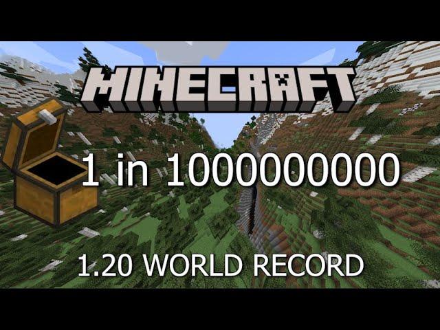 Minecraft 1.20 Random Seed Speedrun [6:01] (World Record)