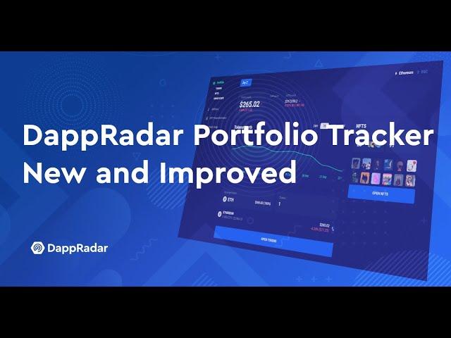 Discover the new DappRadar PORTFOLIO TRACKER | Manage Crypto and NFTs