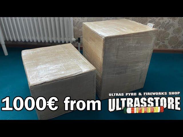 1000€ of pyro from ultrasstore