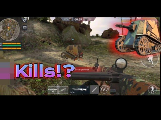 World War 2 Battle Combat New update Legendary Kill streak MIAS TURRET MAX damage Gameplay