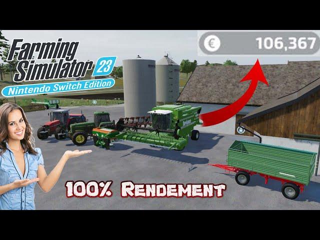 Farming simulator 23 / Bien commencer ca carrière ( TUTORIEL)  #1