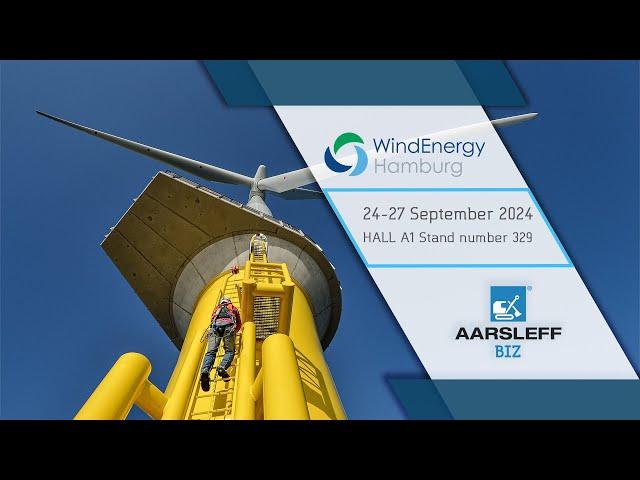 AARSLEFF BIZ Wind energy Hamburg Exhibition