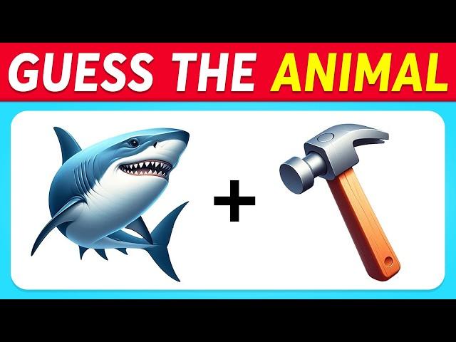 Guess The Animal By Emoji  Animal Emoji Quiz | Quiz Blitz