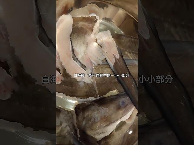 白海鰻魚一夜干