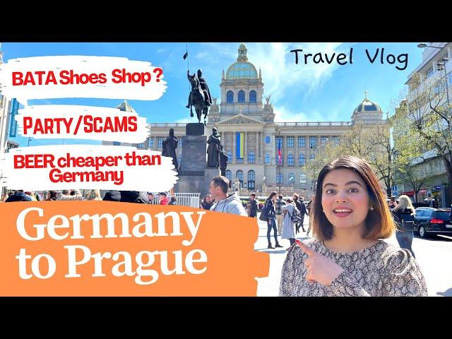 Prague Travel from Germany |Travel Vlog | Czech Republic | Indian in Germany